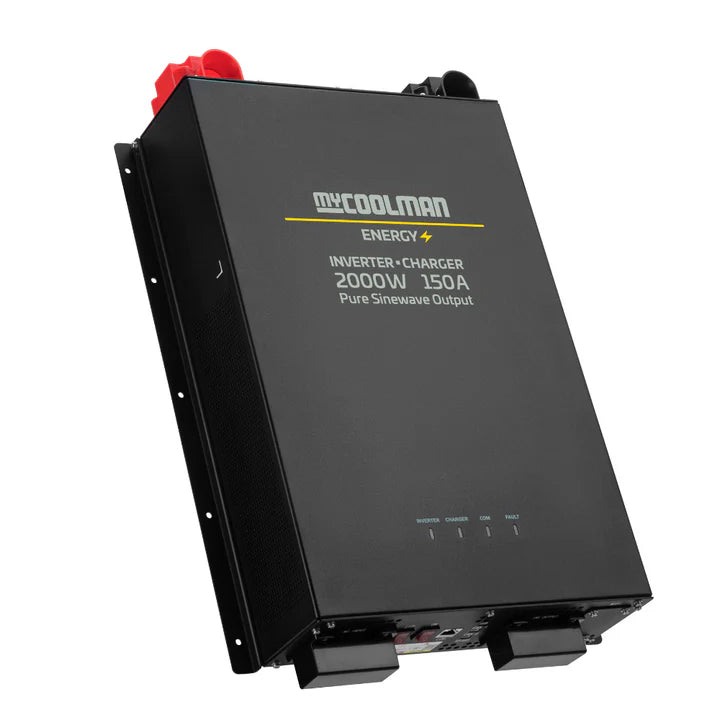 A photo of a MyCOOLMAN 2000W Pure Sine Wave Energy Inverter Left Side