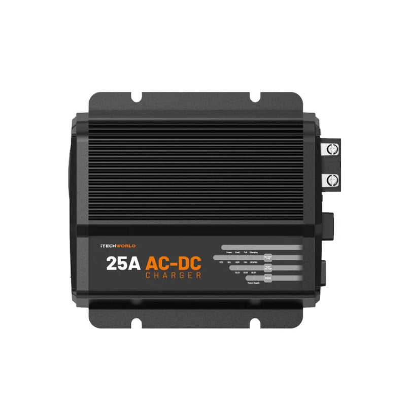Front View of an iTechWorld iTechBC25 Battery Charger