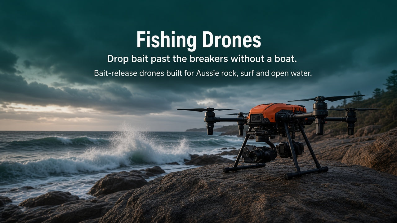 Fishing drones for drop bait cover photo