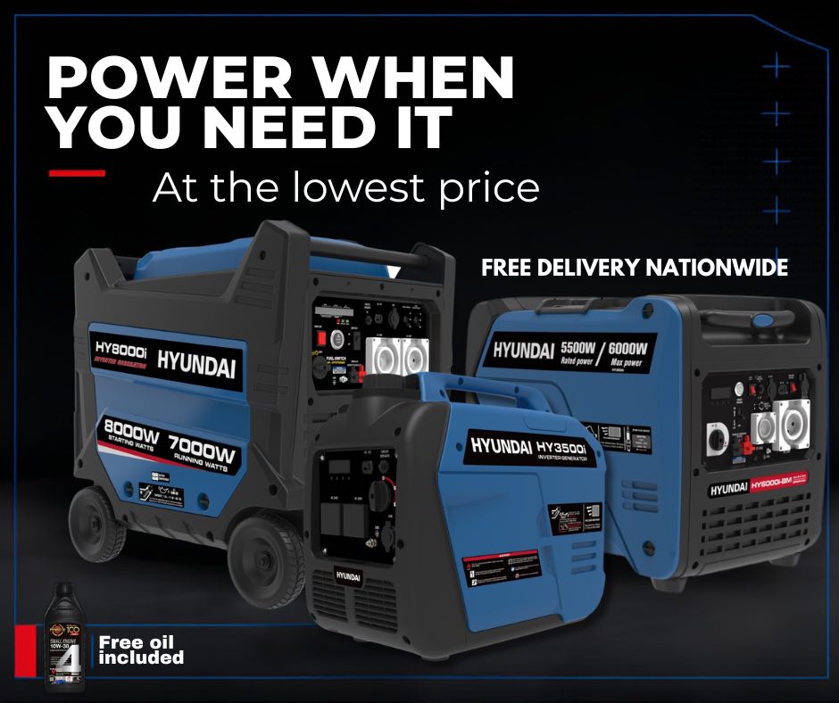 Hyundai Inverter generators collection