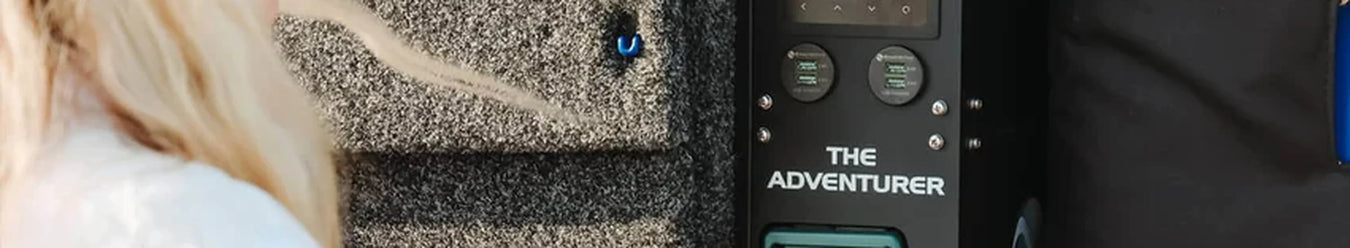 A photo featuring the adventurer off-grid power system by enerdrive.