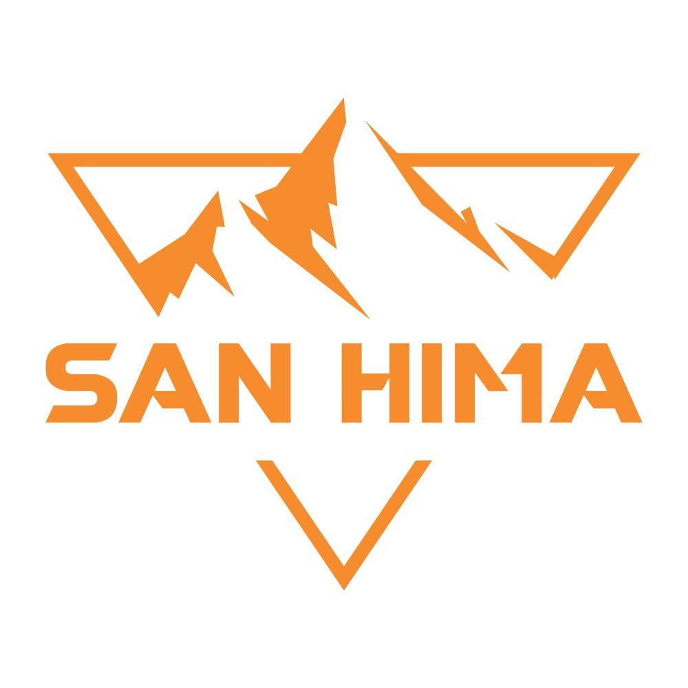 A photo showing the San Hima brand logo.
