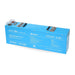 Angled view of the Amptron 48V 50Ah EGON Slimline Lithium Battery showing its depth and terminal covers