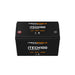 100Ah iTech Deep Cycle Battery top and front on a white background