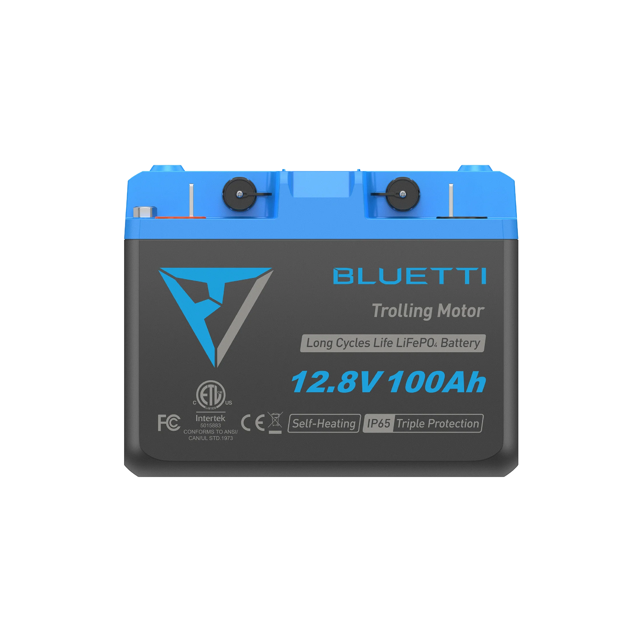 12V 100Ah Battery Photo on a transparent background