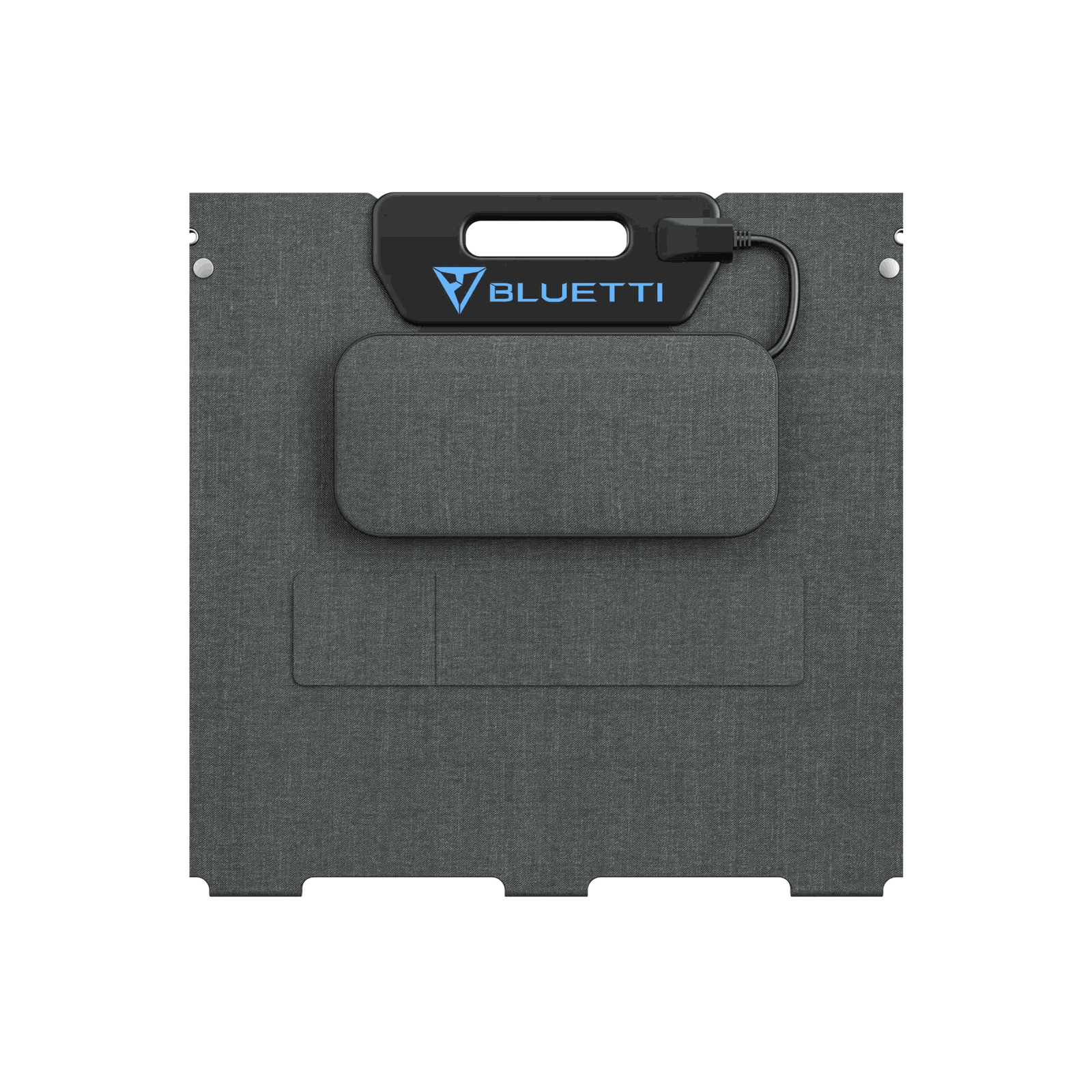 Bluetti 100W Solar Panel Folded on a transparent background