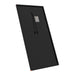 170W iTech Hard Frame Solar Panel slightly angled back view on a white background