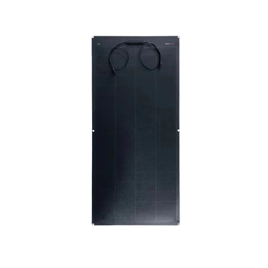 200W iTech Fexible Solar Panel back view on a white background