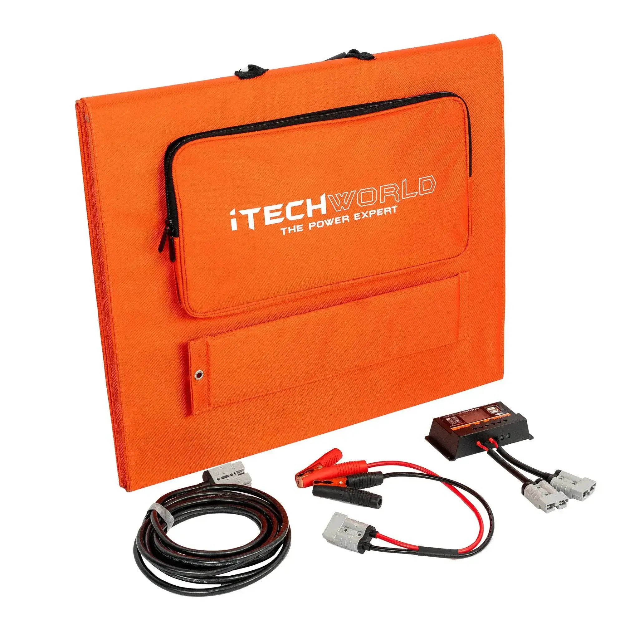 200W iTech Solar inclusions on a white background