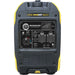2800W Maxwatt Electric Start Generator Controls back on a white background