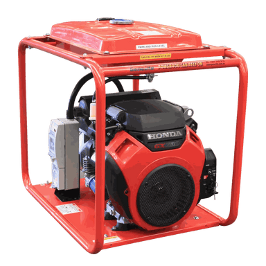 Honda GH10000-LRT-3 11kVA 3 Phase Petrol Generator main photo on a transparent background
