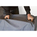 4.5 kVA Champion Generator Cover with the man in the photo on a white background