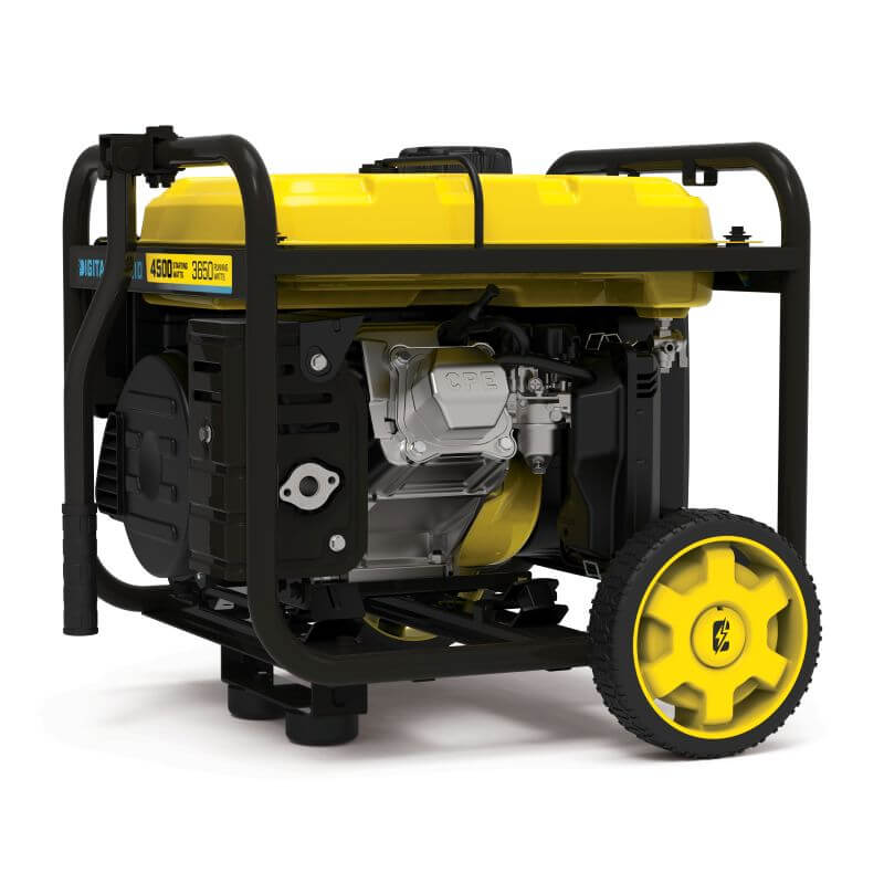 4500W Portable Remote Start Petrol Generator Front Photo on a white background