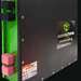 48V 200Ah Ultra Slim Custom Lithium Angled Photo on a black background