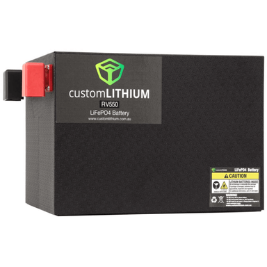 48V Custom Lithium Front on a white background