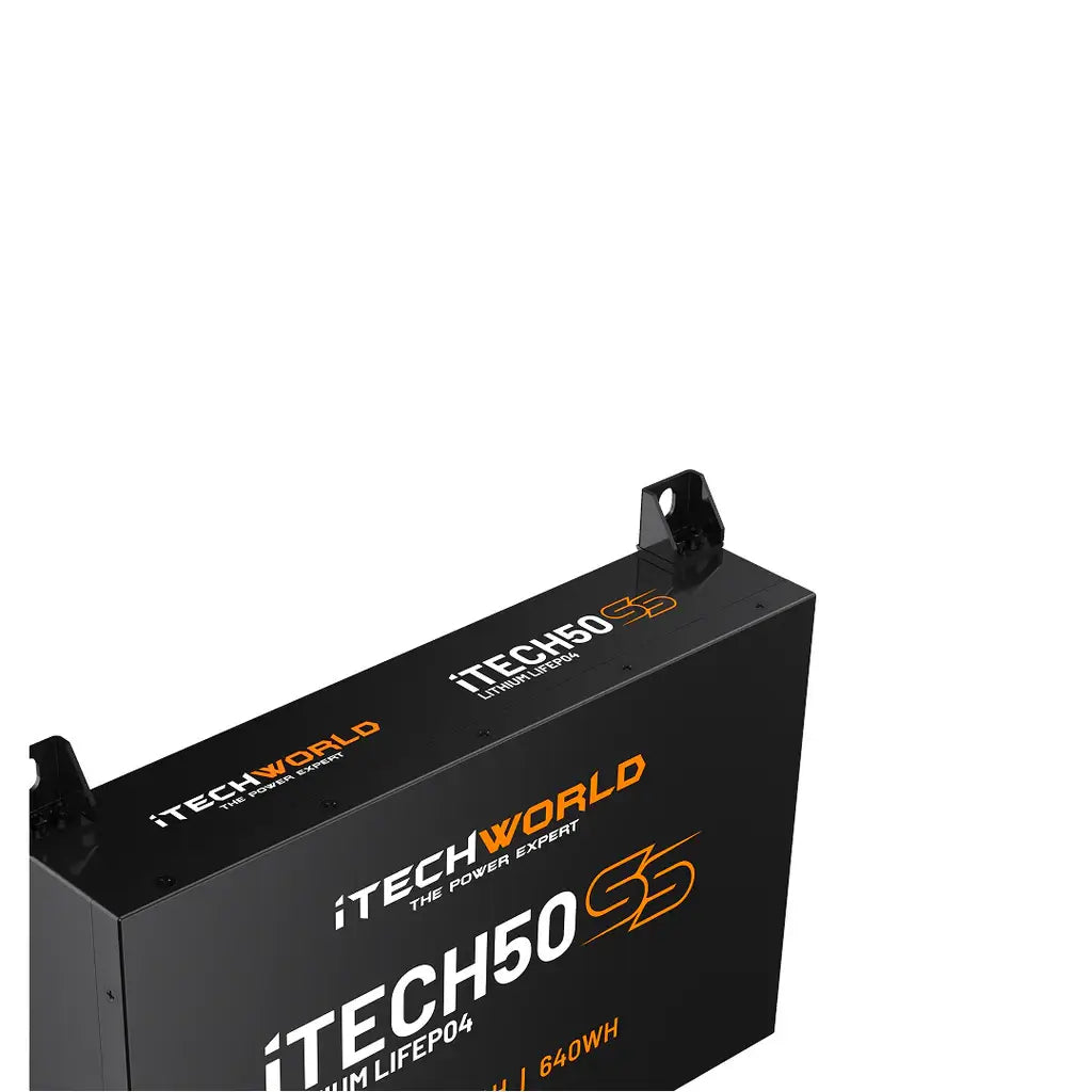 50SS iTech Slimline Battery corner on a white background