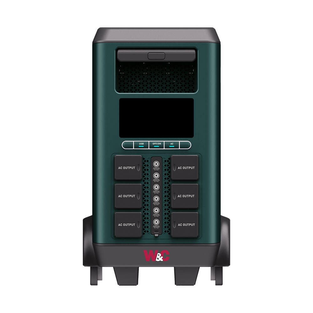 5500W Welling Crossley Power Station Front on a white background