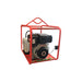 Yanmar GYD5000E-MS mine spec diesel generator angled to the front left showing the Yanmar engine on a white background