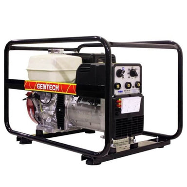 7kW Gentech Honda Welder generator main photo on a white background