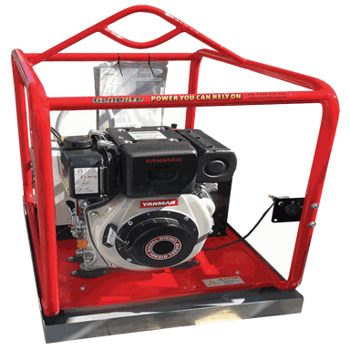 Yanmar GYD3500E-MS 4.5kVA Mine Spec Diesel Gen main photo on a transparent background