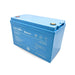 Amptron 12V 150Ah 200A Lithium Battery with Bluetooth side in white background