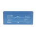 A photo of an Amptron 36V 100Ah 100A bluEdge lithium battery front on with a white background.