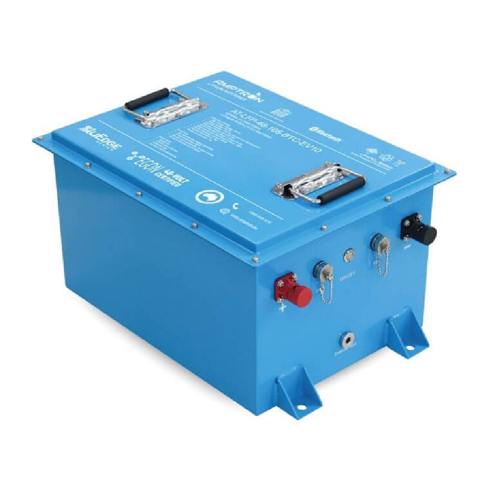 Amptron 48v egon battery Main Photo on a white background