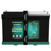 B-Tec 12V 125Ah Gen 2 Lithium Battery Front on a white background