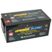 B-Tec 36V 100Ah Lithium Battery Front Photoon a white background