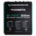 B-Tec Slim 12V 200Ah Top Side on a white background