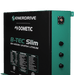 B-Tec Slim 12V 400Ah Slightly Angled to the right on a transparent background