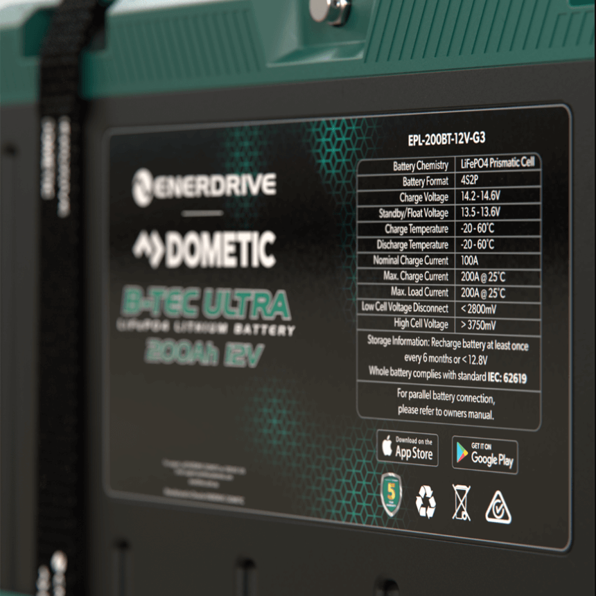 B-Tec Ultra 12V 200Ah details of the product