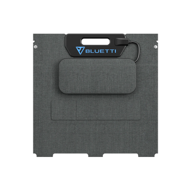 Bluetti 100W Solar Panel Folded on a transparent background