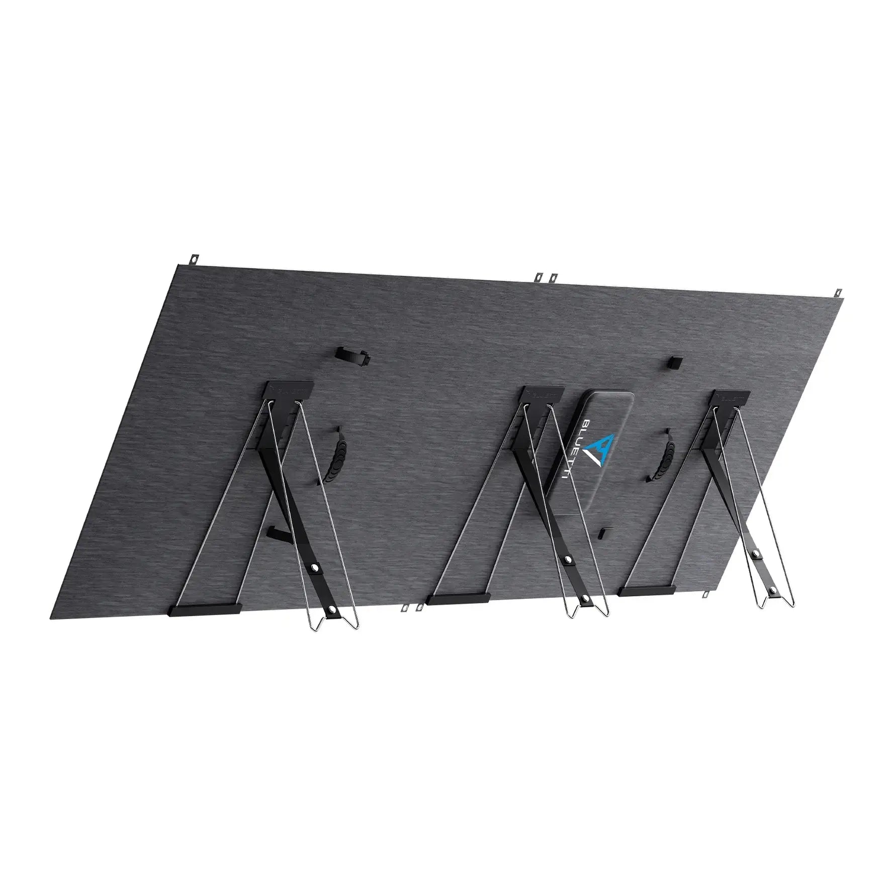 Bluetti 350W Solar Blanket Back Photo Slightly Angled to the Left on a white background