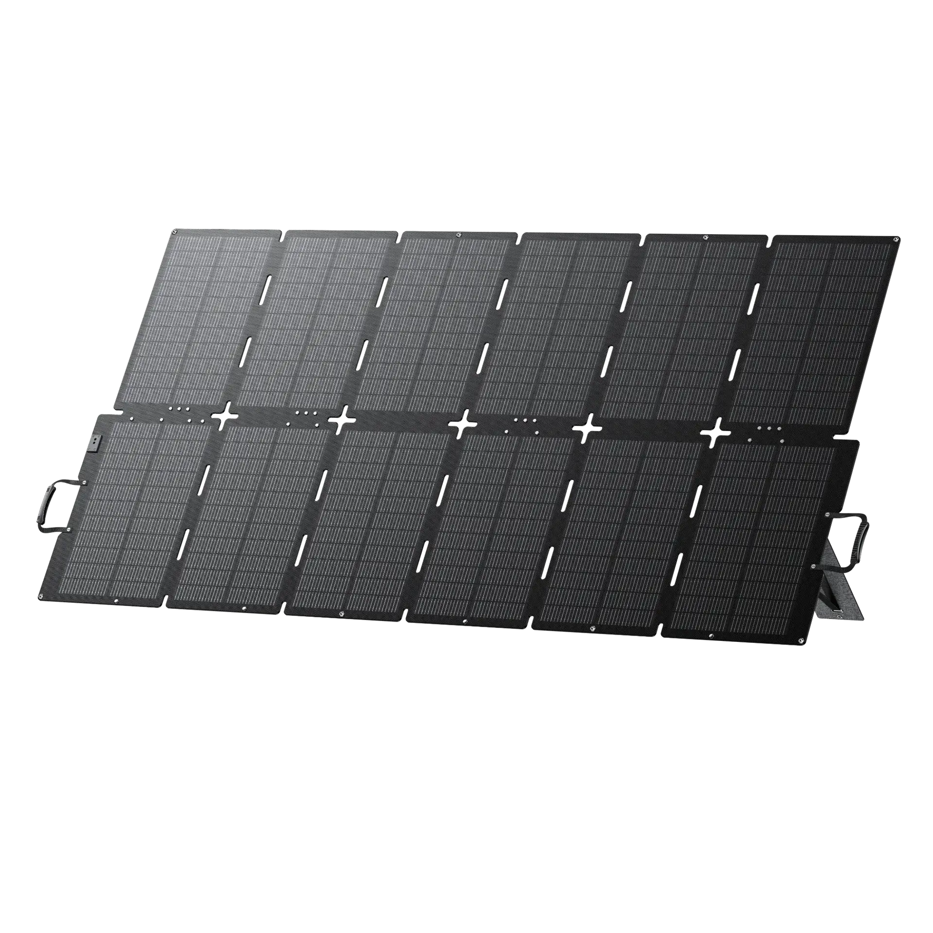 Bluetti 500W Solar Blanket Slightly Angled to the Left Photo on a transparent background