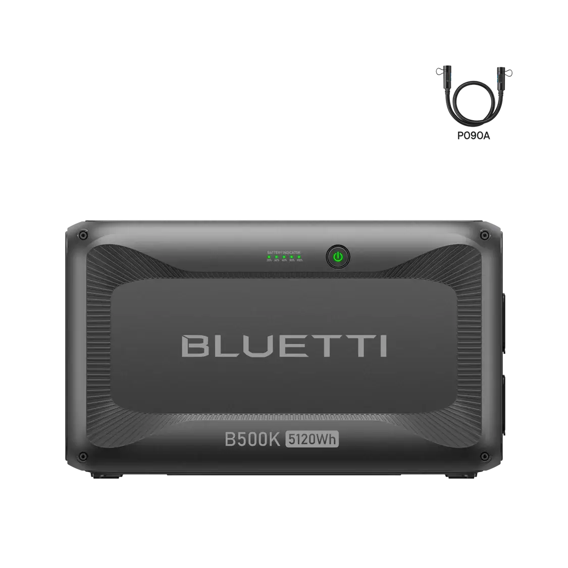 Bluetti B500K Power Station Expansion Battery Front Photo on a transparent background