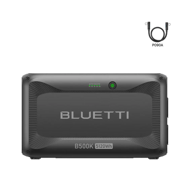 Bluetti B500K Power Station Expansion Battery Front Photo on a transparent background