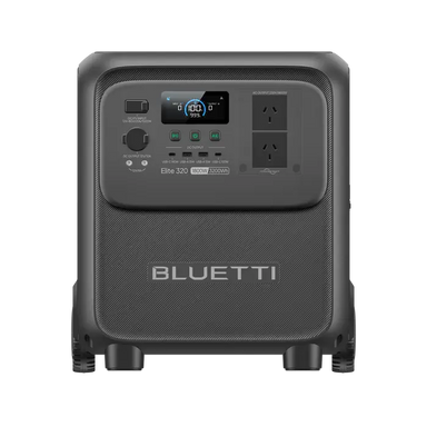 Bluetti Elite 320 Portable Power Station Front Photo on a transparent background
