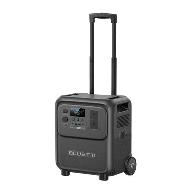 Bluetti Elite 320 Power Station Slightly Angled to the Left on a transparent background