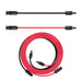 A photo of a 5 meter Bluetti MC4 solar extension cable sitting in front of a white background.