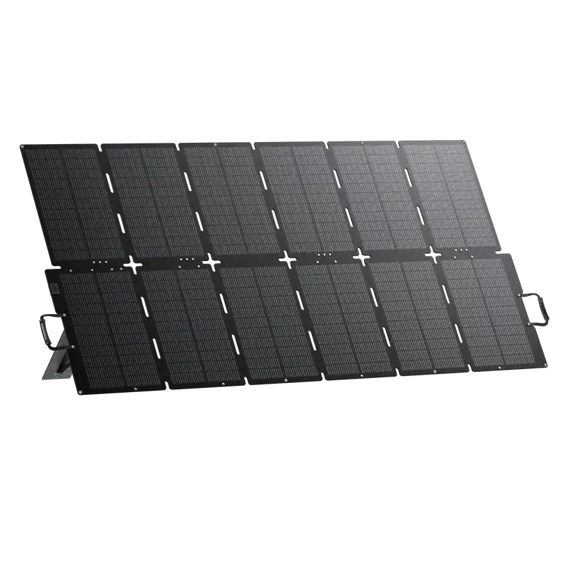 Bluetti Sora Solar Blanket Slightly Angled to the Right Photo on a transparent background