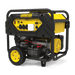 Champion 12.5 kW Open Frame Generator Slightly Angled to the Left on a transparent background