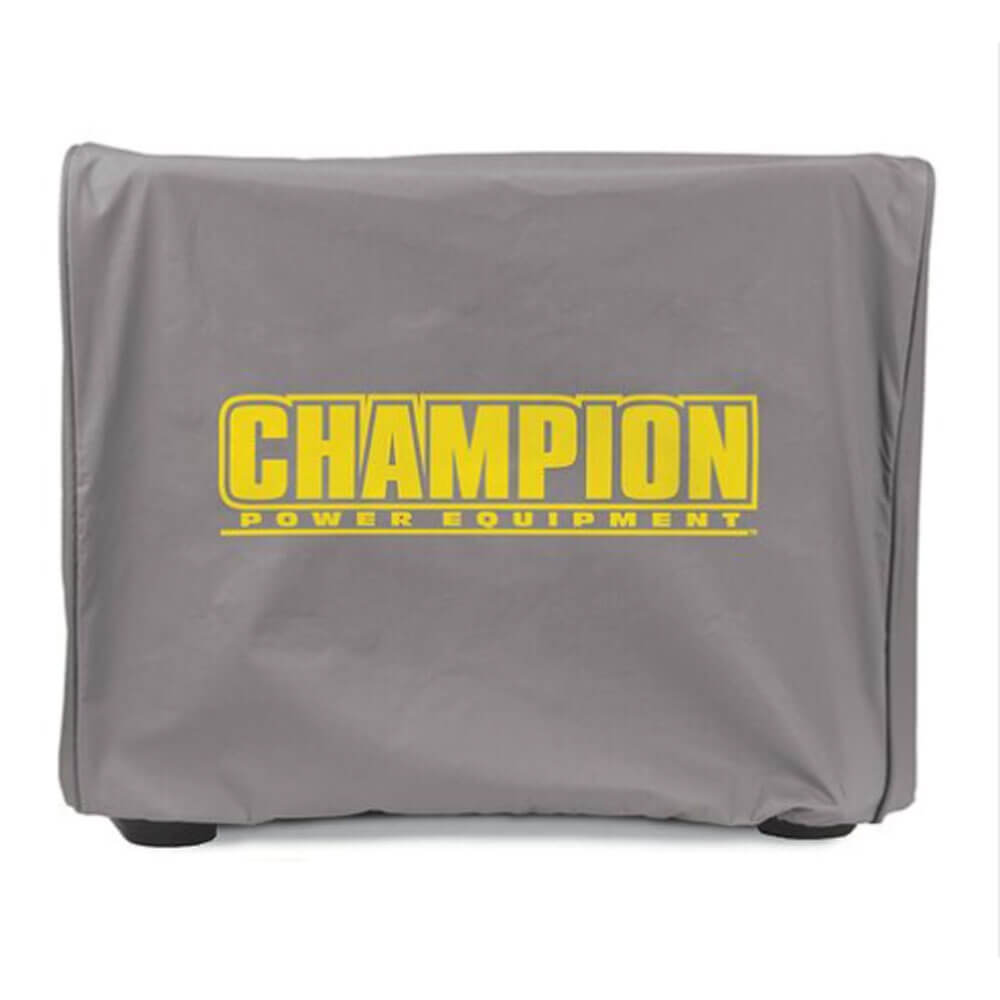 Champion 2500W Portable Inverter Generator Cover Logo on a white background