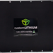 Custom Lithium 24V 400Ah Ultra Slim Lithium Battery Custom Lithium in a black background