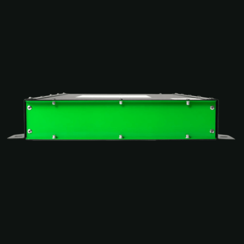 Custom Lithium 800Ah Battery Bottom Side Photo on a black background