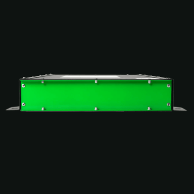 Custom Lithium 920Ah Battery Bottom Side Photo on a black background