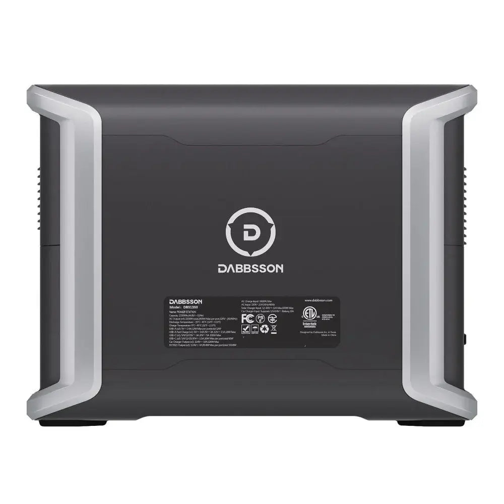 DBS1300 Power Station back on a white background