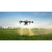 in the photo a DJI Agras T50 Agricultral Drone on the farm