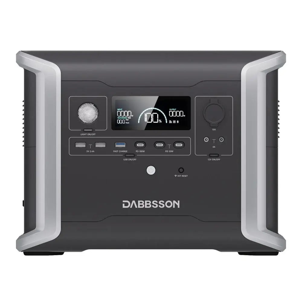 Dabbsson 1200W Power Station front on a white background