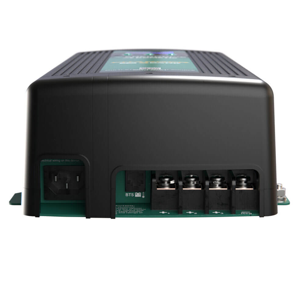 E-Power 12V 60A AC Charger Top Side on a white background